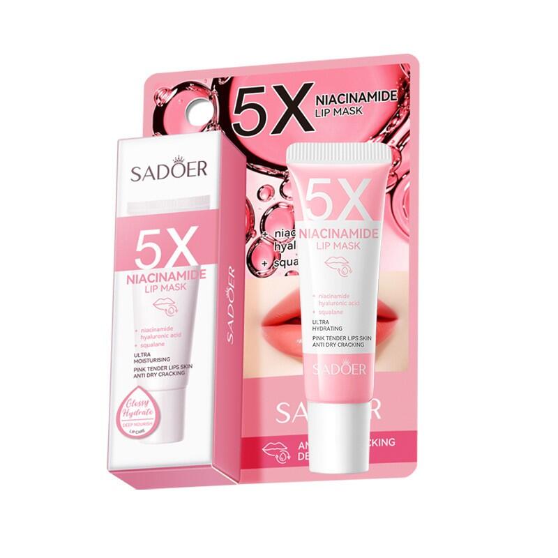 Mascarilla Labial Niacinamida + Ácido Hialurónico + Escualano – 10g